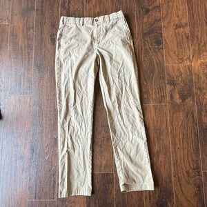 BUSINESS CASUAL KHAKI DRESS PANTS Mens size 30x32 Classic Chino Pants Versatile